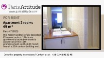 1 Bedroom Apartment for rent - Convention, Paris - Ref. 7138