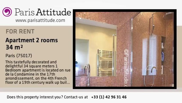 1 Bedroom Apartment for rent - Batignolles, Paris - Ref. 2919