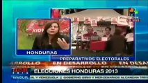 Partidos políticos hondureños realizan este domingo actos de campaña