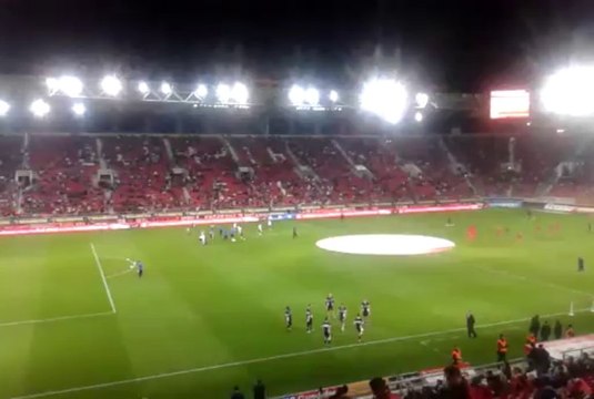 Ολυμπιακός-ΠΑΟΚ, ζέσταμα 10.11