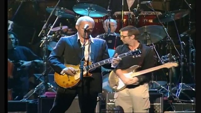 Mark Knopfler, Sting, Eric Clapton, Phil Collins Money For Nothing (Montserrat 1997) HD
