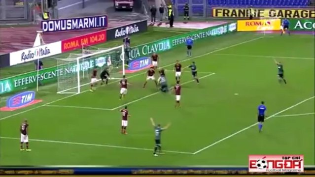 Serie A: Roma 1-1 Sassuolo (all goals - highlights - HD)