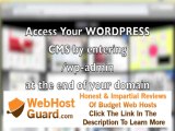 Installing Wordpress on A GoDaddy Hosting Account
