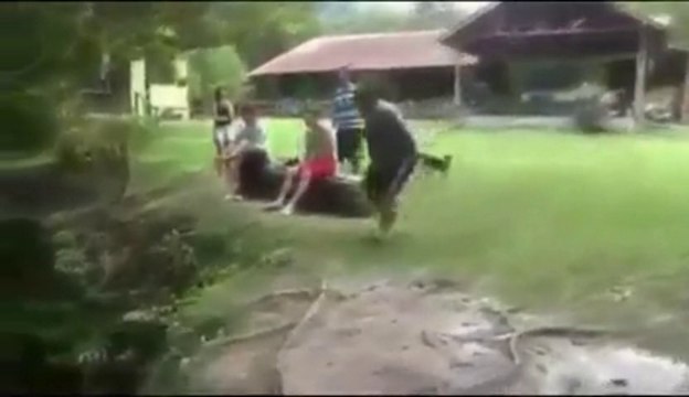 DIVING in the river! FAIL!!!!