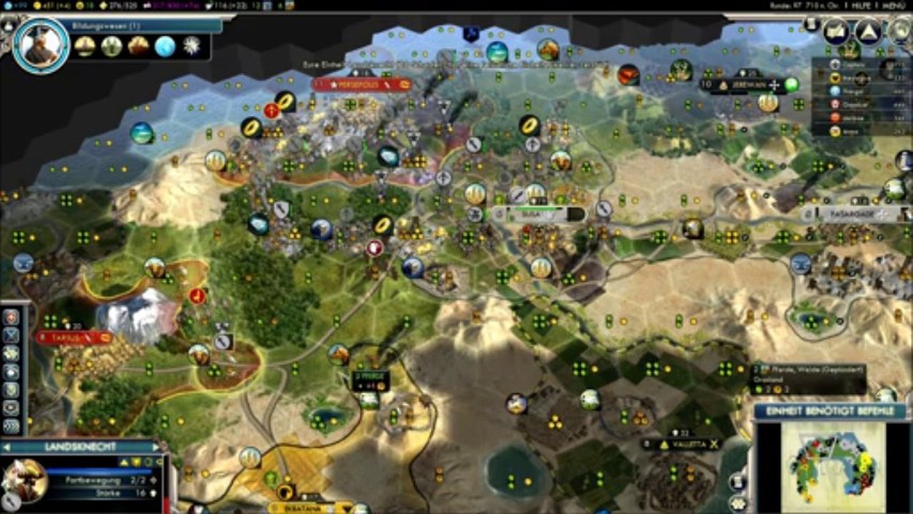 Civ 5 PBEM 67 Deutschland Runde 97