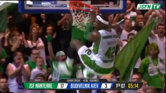JSFN TV - JSF Nanterre - Kiev (Euroleague J4 08-11-2013)
