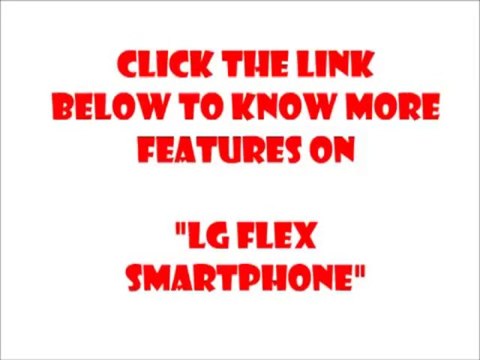 G Flex the new curved smartphone from LG