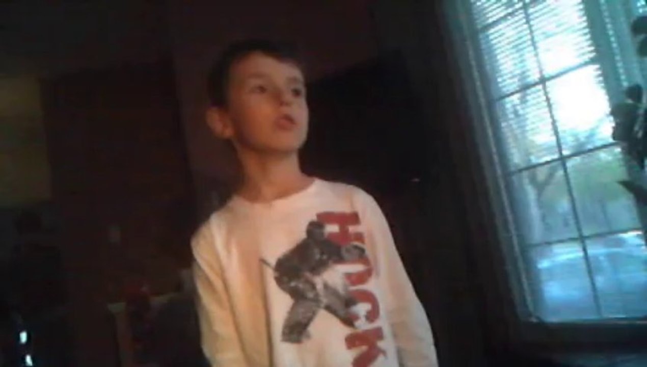 Vincent qui imite Jérémy