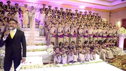 Sri Lankan couple's wedding breaks world record