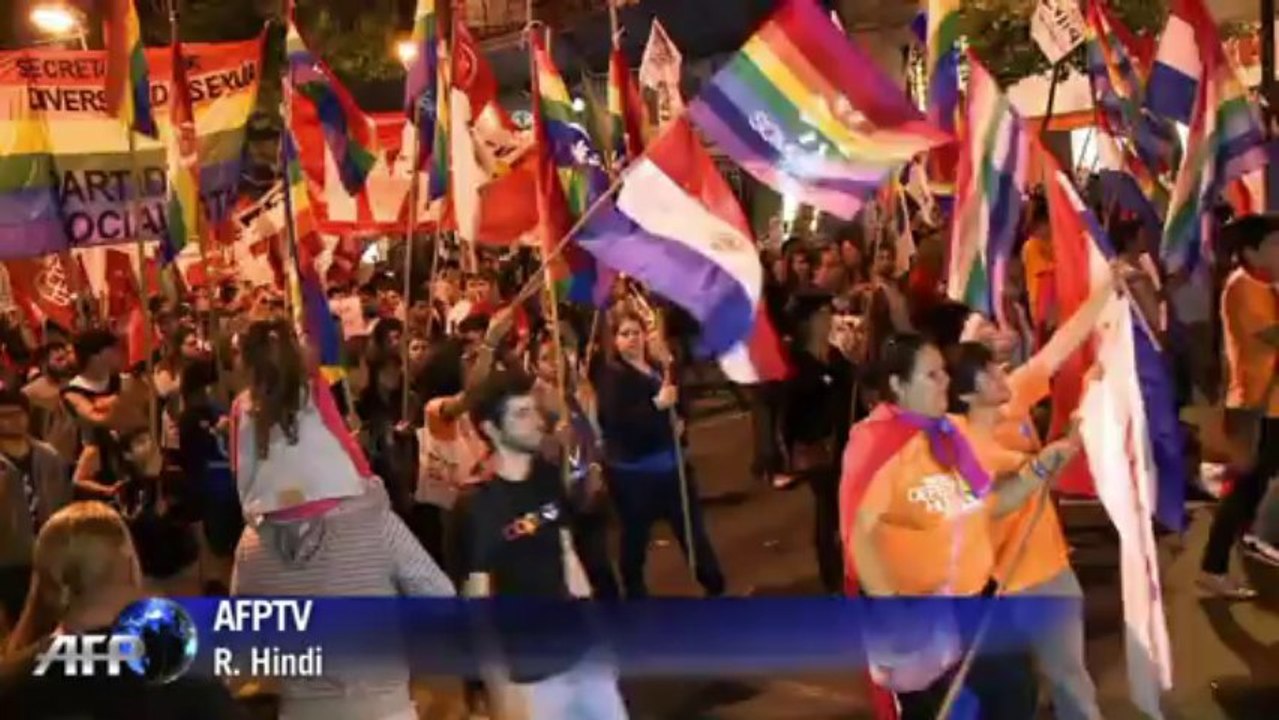 Gay Pride lights up Buenos Aires