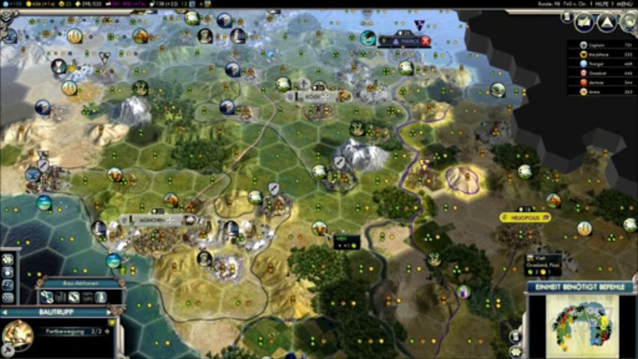 Civ 5 PBEM 67 Deutschland Runde 98