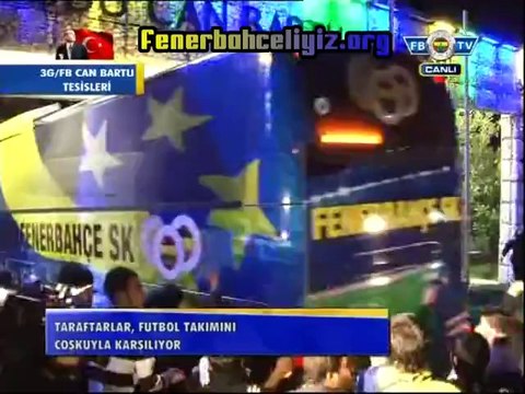 Fenerbahçe Can Bartu Tesisleri Takım Otobüsü Karşılama 10.11.2013