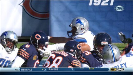 Suh grabs Cutler's facemask