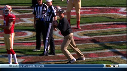 Jim Harbaugh going deep