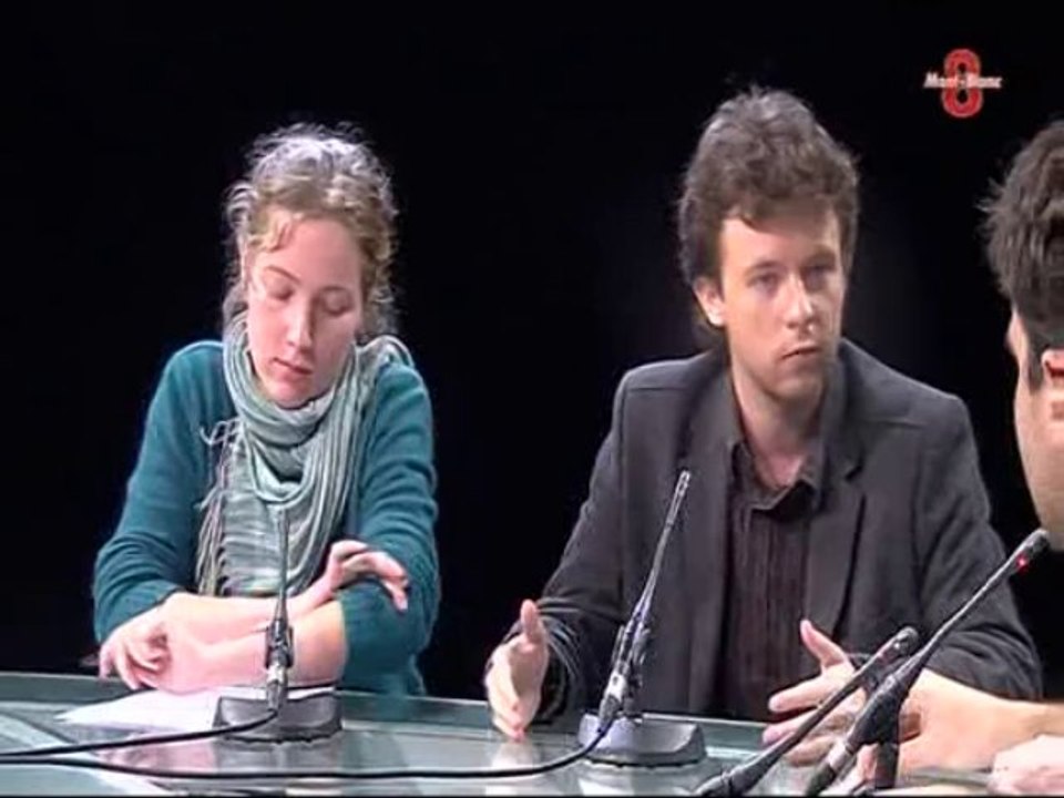 Débat/clash des responsables jeunes FNJ, UMP, PS et PC.