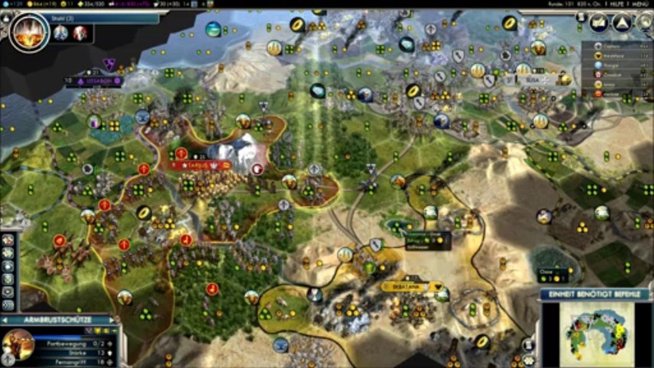 Civ 5 PBEM 67 Deutschland Runde 101