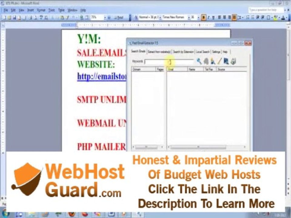 windows virtual server hosting,linux hosting ssh,unlimited smtp email hosting.avi