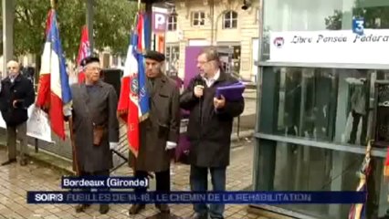 Fusillés de 14-18, le chemin de la réhabilitation