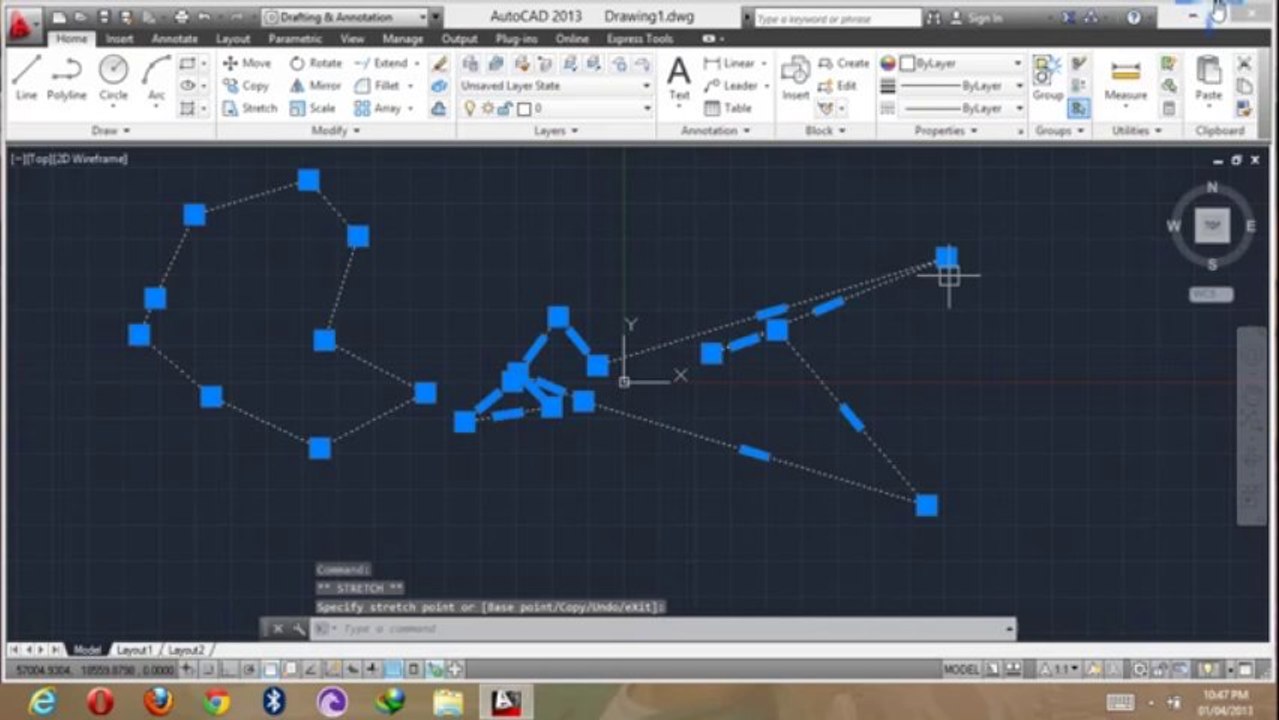 Autocad 2013 tutorial  region in hindi Urdu (16-50) By MNRAQ