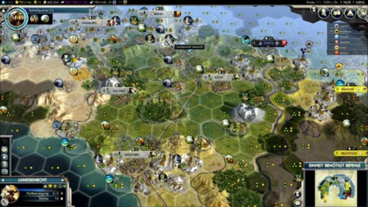 Civ 5 PBEM 67 Deutschland Runde 111