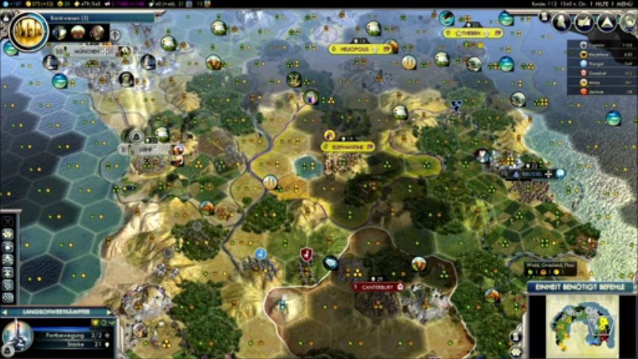 Civ 5 PBEM 67 Deutschland Runde 112