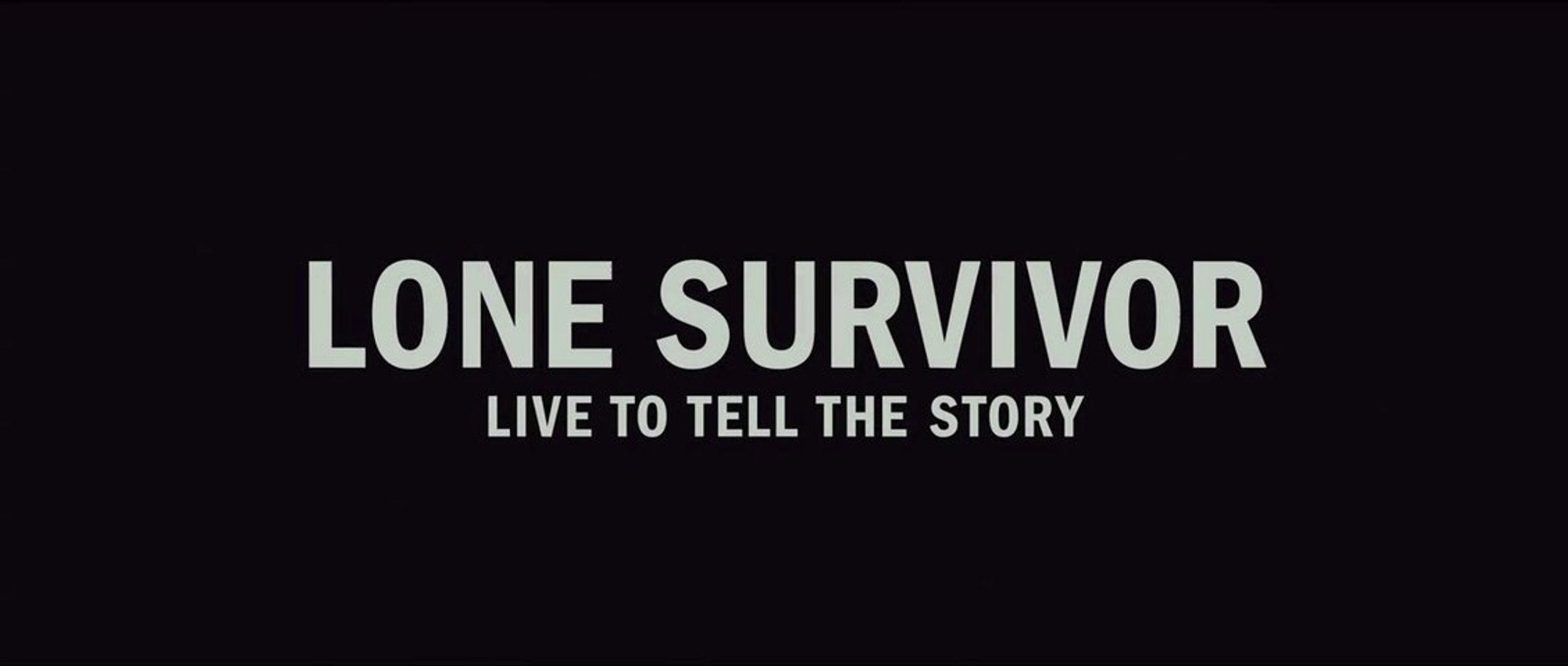 Lone Survivor TRAILER 2 (2013) - Mark Wahlberg Movie HD 
