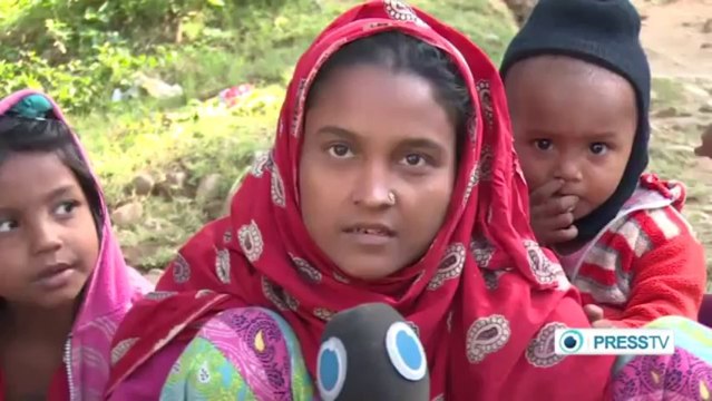 Myanmar's Rohingya Muslims pushed to cheap labor in India دفعت الروهينجا المسلمين في ميانمار إلى اليد العاملة الرخيصة في الهند