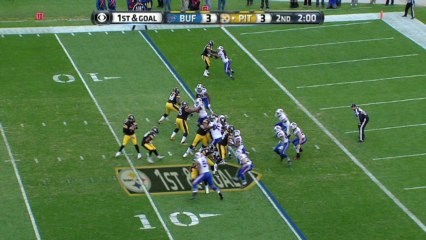 QB Roethlisberger to WR Cotchery, 5-yd, pass, TD