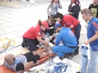 Ο Αθανάσιος Τσάκλας τρέχει ξυπόλυτος στον Κλασικό Μαραθώνιο