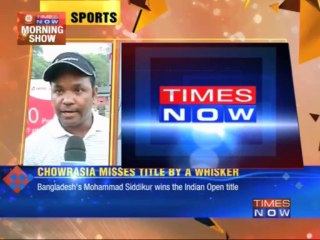 Siddikur wins Indian Open