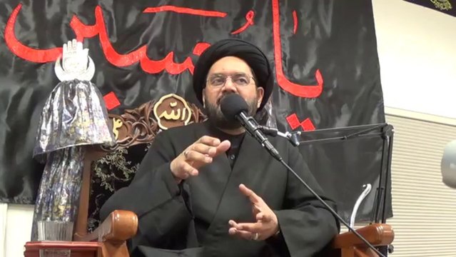 [Part B] 4th Muharram 1435 - 2013 Majalis - Maqsad Qiyam Imam Hussain as - Moulana Shahreyar Raza Abidi - Urdu