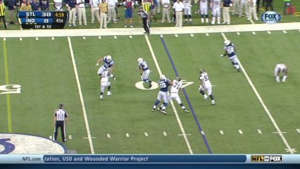 QB Hasselbeck to RB Herron, 57-yd, pass