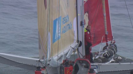 Jour 5 - Circonstances du chavirage d'Arkema-Région Aquitaine par Mayeul Riffet  - Transat Jacques Vabre