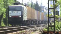 Züge zwischen Leubsdorf und Bad Hönningen, CFL 185, ERS 189, 3x 151, 155, 2x 185, 3x 143, 2x 425