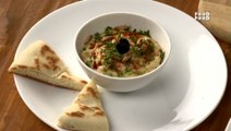 Hummus with Pita Bread-Mummy Ka Magic