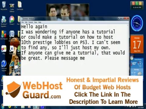 PS3 10th Prestige Lobby Hosting (Tutorial Wanted)
