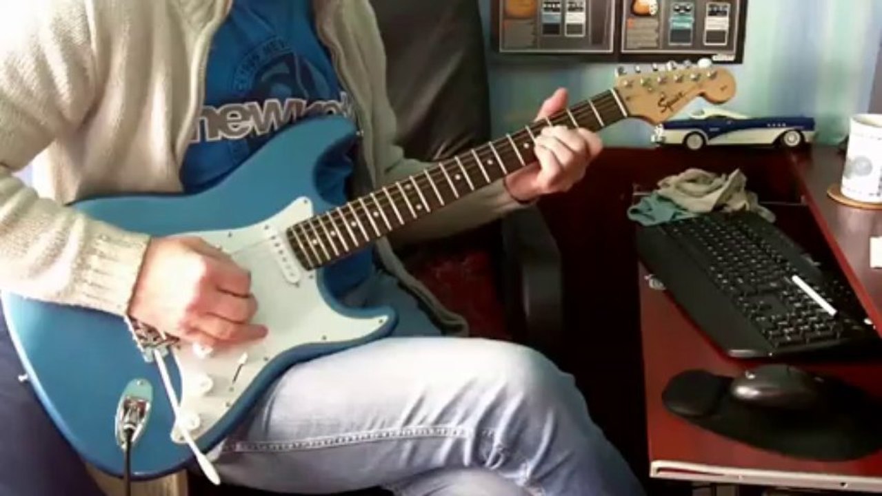 wicked game squier strat