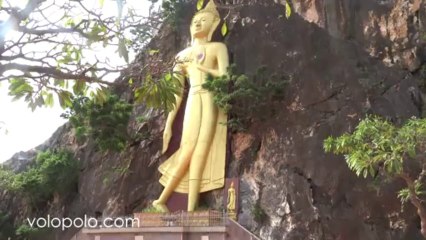 Buddha At Khao Ngoo Rock Park Ratchaburi