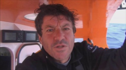 Jour 5 -  Transat Jacques Vabre 2013 - PRB à grande vitesse dans les alizés
