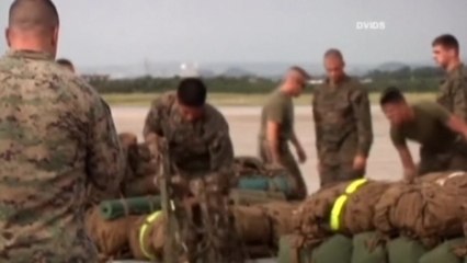 U.S. Marines dispatched to aid with Philippines recovery