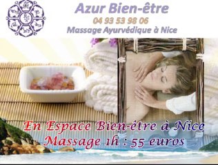Ayurvéda Nice, Cannes, Monaco où se faire masser