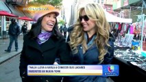 Thalía llevó a Karla por sus lugares favoritos en Nueva York (Despierta America 1/2)