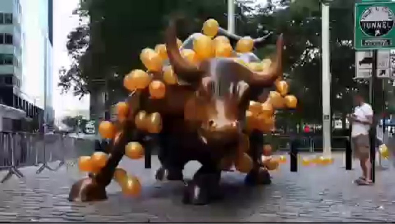 Douaire Pierre, The Bull, 2013,NY, Wall Street.