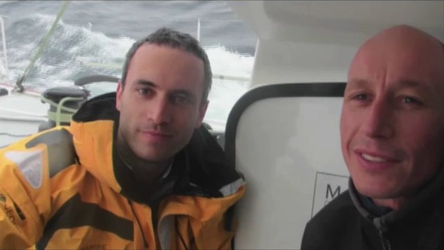 Jour 5 - SNCF GEODIS (Class40) - Transat Jacques Vabre 2013