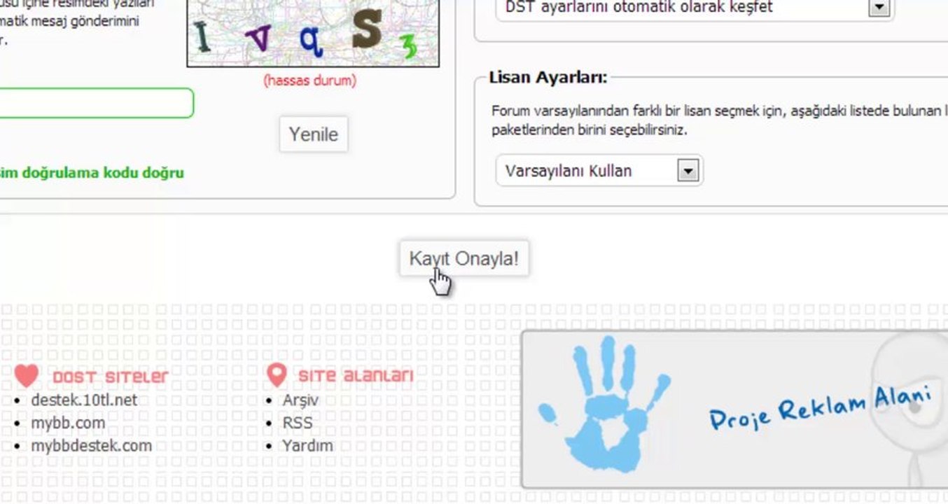 Tfmcel.com'a Nasıl Kayıt Olunur ?