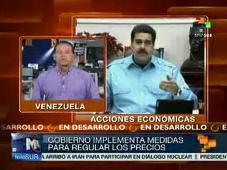 Presidente Maduro ordena acciones contra Guerra Económica