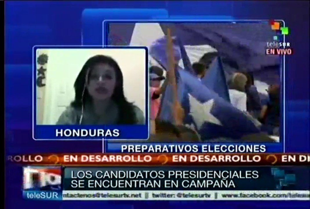 Empiezan cierres de campaña para elecciones presidenciales en Honduras