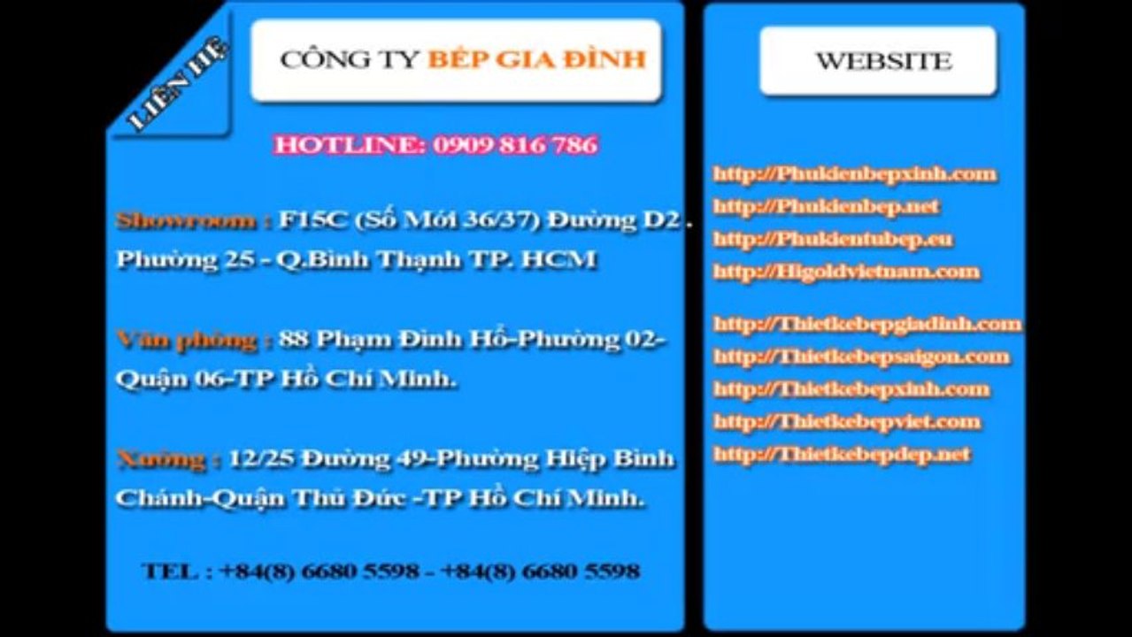 CTY Thiết Kế Tủ Bếp - Bếp Xinh Số 1 Tại Việt Nam - Thietkebepxinh.com