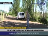 Delincuentes armados ingresaron a su vivienda