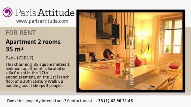 1 Bedroom Apartment for rent - Arc de Triomphe, Paris - Ref. 1790